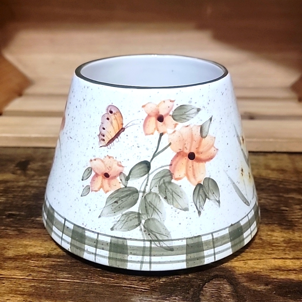 Home interiors - Ceramic candle top / lamp shade